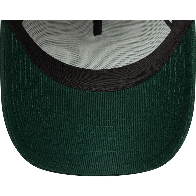 cappellino-trucker-verde-9forty-a-frame-patch-di-oakland-athletics-mlb-di-new-era