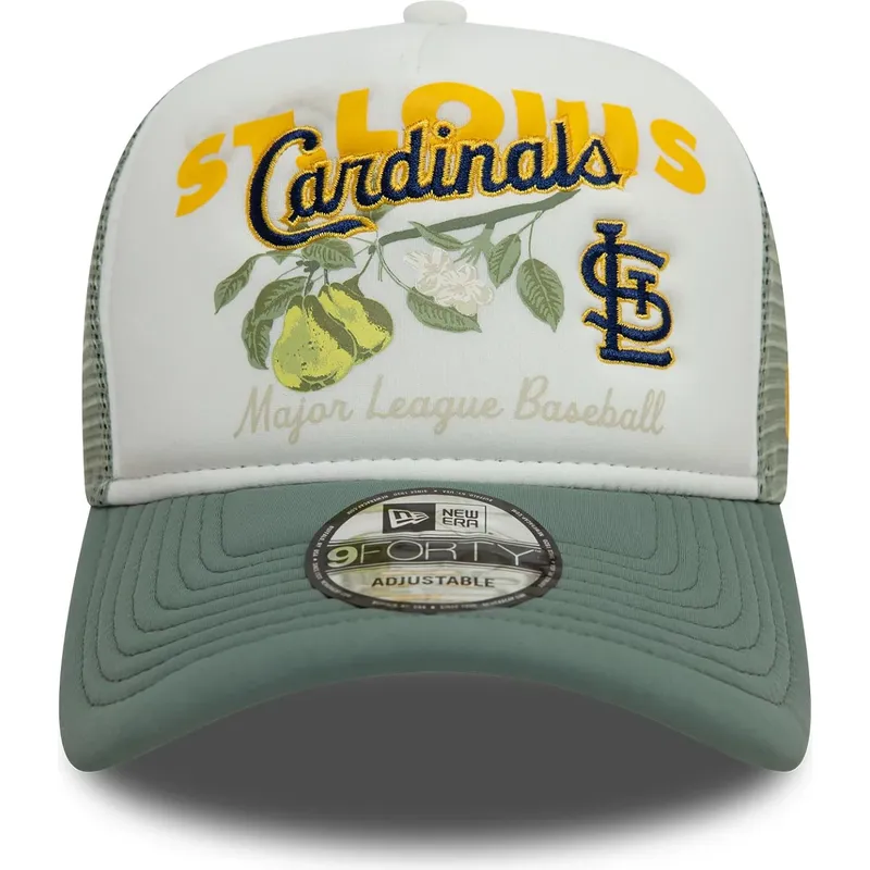 cappellino-trucker-verde-9forty-a-frame-fruit-graphic-di-st-louis-cardinals-mlb-di-new-era