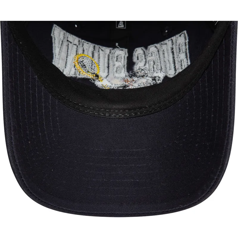 cappellino-curva-blu-marino-regolabile-9twenty-washed-di-bugs-bunny-looney-tunes-di-new-era