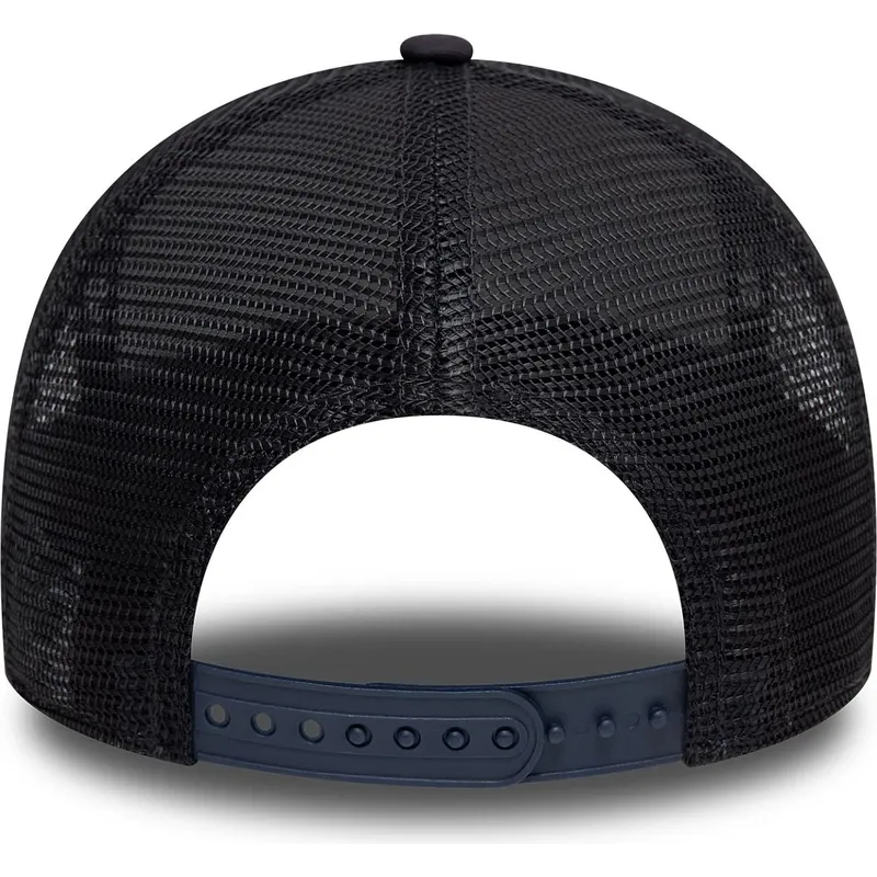 cappellino-trucker-blu-marino-9forty-a-frame-license-plate-di-maui-citta-e-spiagge-di-new-era