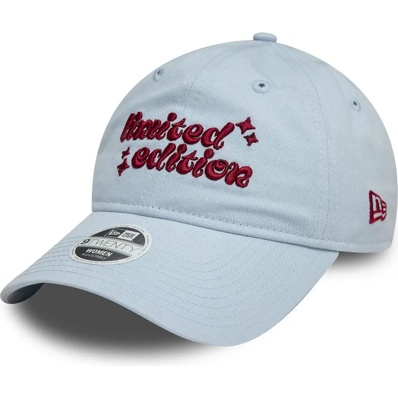 limited-edition-new-era-9twenty-justerbar-lysebla-buet-kasket-til-kvinder