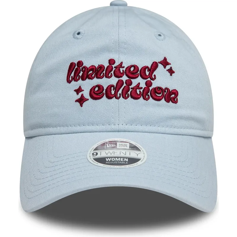 begransad-upplaga-new-era-9twenty-ljusbla-justerbar-damkeps-med-bojd-skarm
