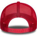 9forty-a-frame-foam-vit-och-rod-truckerkeps-for-kvinnor-miami-beach-stader-och-strander-av-new-era