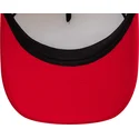 cappello-trucker-bianco-e-rosso-da-donna-9forty-a-frame-foam-di-miami-beach-citta-e-spiagge-di-new-era
