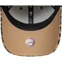 cappello-curvo-leopardo-regolabile-da-donna-9forty-dei-new-york-yankees-mlb-di-new-era