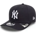 casquette-courbee-bleue-marine-snapback-9seventy-stretch-snap-new-york-yankees-mlb-new-era