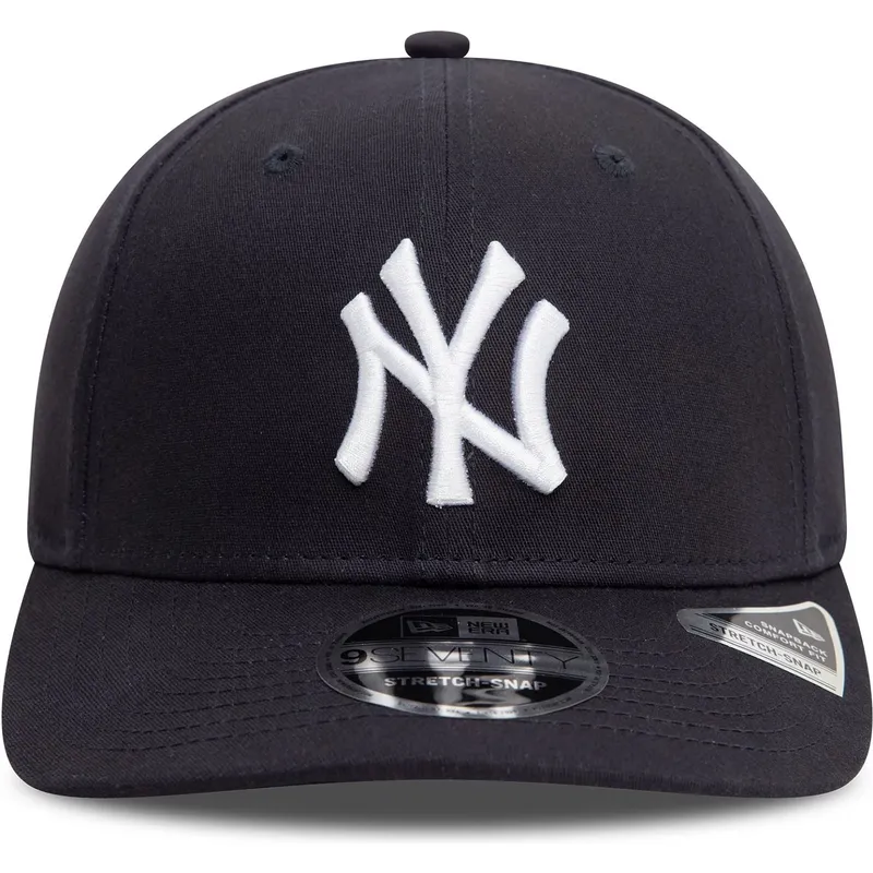 cappellino-curvo-blu-marino-snapback-9seventy-stretch-snap-di-new-york-yankees-mlb-di-new-era