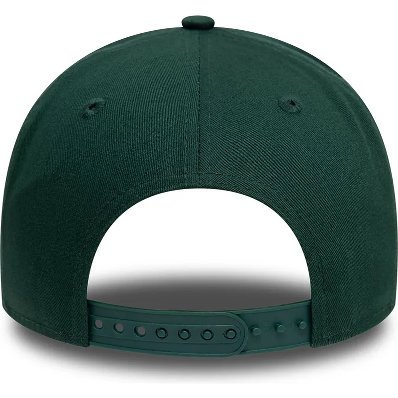 cappellino-con-visiera-curva-verde-snapback-9forty-a-frame-license-plate-di-santa-monica-citta-e-spiagge-di-new-era
