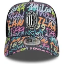 cappellino-trucker-multicolore-9forty-a-frame-grafiti-all-over-print-di-ac-milan-serie-a-di-new-era