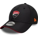 cappellino-curvo-nero-regolabile-9forty-gradient-print-di-ducati-motor-motogp-di-new-era