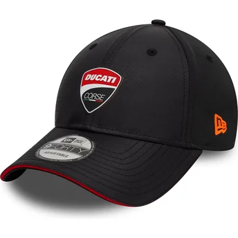 Gorra curva negra ajustable 9FORTY Gradient Print de Ducati Motor MotoGP de New Era