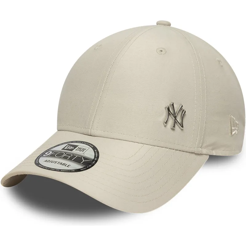 bojd-beige-justerbar-keps-9forty-flawless-fran-new-york-yankees-mlb-av-new-era