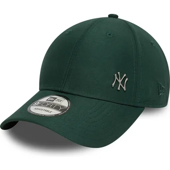 Zielona regulowana czapka z zakrzywionym daszkiem 9FORTY Flawless New York Yankees MLB New Era
