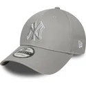 new-era-new-york-yankees-mlb-9forty-outline-gra-justerbar-buet-kasket