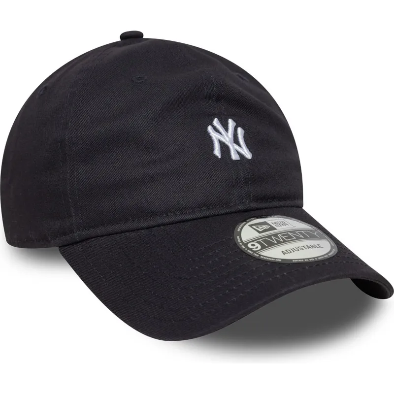 regulowana-granatowa-czapka-z-daszkiem-9twenty-mini-logo-new-york-yankees-mlb-od-new-era