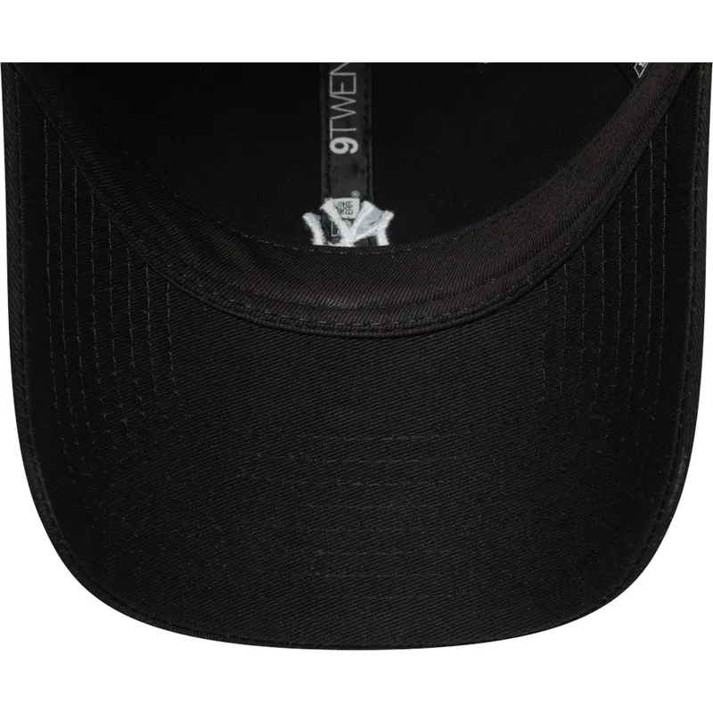 cappellino-curvo-nero-regolabile-9twenty-mini-logo-dei-new-york-yankees-mlb-di-new-era