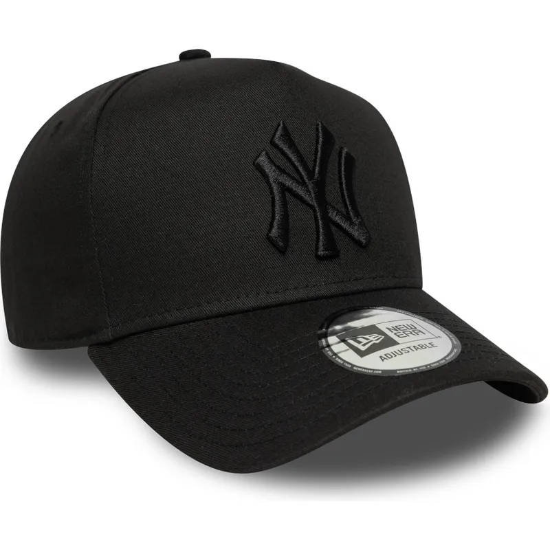 czarna-czapka-z-daszkiem-snapback-z-czarnym-logo-e-frame-league-essential-new-york-yankees-mlb-od-new-era