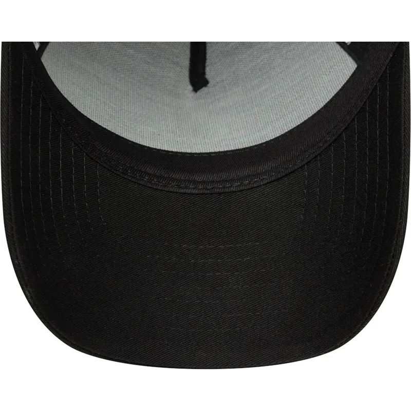 new-york-yankees-mlb-new-era-sort-buet-snapback-kasket-med-sort-logo-e-frame-league-essential