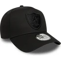 sort-buet-snapback-e-frame-essential-kasket-fra-las-vegas-raiders-nfl-fra-new-era