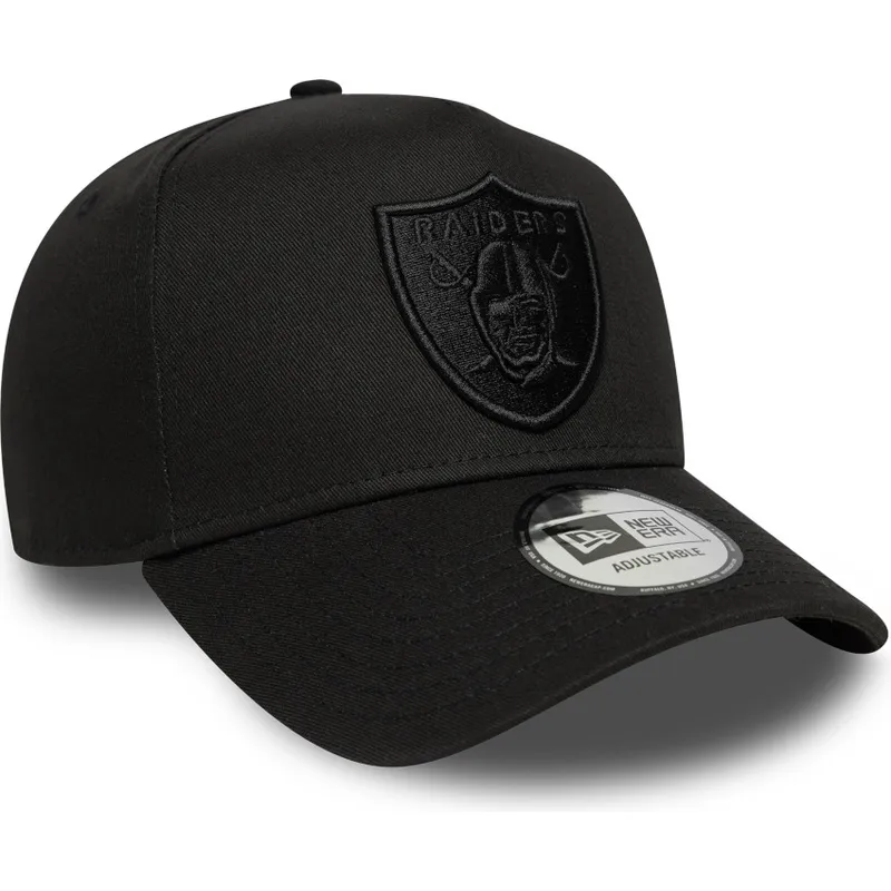 czarna-czapka-z-zakrzywionym-daszkiem-snapback-e-frame-essential-las-vegas-raiders-nfl-od-new-era