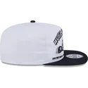 hvid-og-sort-flad-snapback-kasket-golfer-championship-pin-fra-new-york-yankees-atlanta-braves-mlb-af-new-era