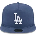 cappello-piatto-blu-aderente-59fifty-a-frame-championship-side-flag-dei-los-angeles-dodgers-mlb-di-new-era