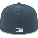 oakland-athletics-mlb-new-era-59fifty-a-frame-championship-side-flag-grune-flat-cap