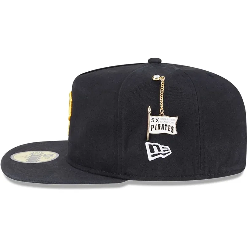 sort-justerbar-59fifty-a-frame-championship-side-flag-kasket-fra-pittsburgh-pirates-mlb-fra-new-era