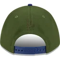 cappellino-curvo-verde-e-blu-snapback-9forty-m-crown-city-feature-dei-los-angeles-dodgers-mlb-di-new-era