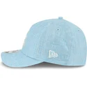 cappellino-visiera-curva-azzurro-snapback-9forty-m-crown-a-frame-cotton-weave-di-atlanta-braves-mlb-di-new-era