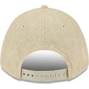 cappellino-curvo-beige-snapback-9forty-m-crown-a-frame-cotton-weave-dei-los-angeles-dodgers-mlb-di-new-era