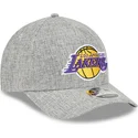 gra-buet-snapback-kasket-9forty-m-crown-a-frame-cotton-weave-fra-los-angeles-lakers-nba-fra-new-era