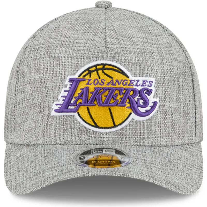 snapback-9forty-m-crown-a-frame-z-szarego-bawelnianego-splotu-los-angeles-lakers-nba-od-new-era