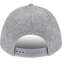 cappellino-curvo-grigio-snapback-con-logo-blu-marino-9forty-m-crown-a-frame-cotton-weave-di-new-york-yankees-mlb-di-new-era