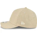 cappello-beige-con-visiera-curva-snapback-9forty-m-crown-a-frame-cotton-weave-dei-chicago-white-sox-mlb-di-new-era