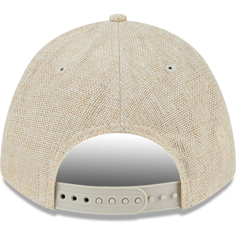 cappellino-visiera-curva-beige-snapback-9forty-m-crown-a-frame-cotton-weave-di-philadelphia-phillies-mlb-di-new-era