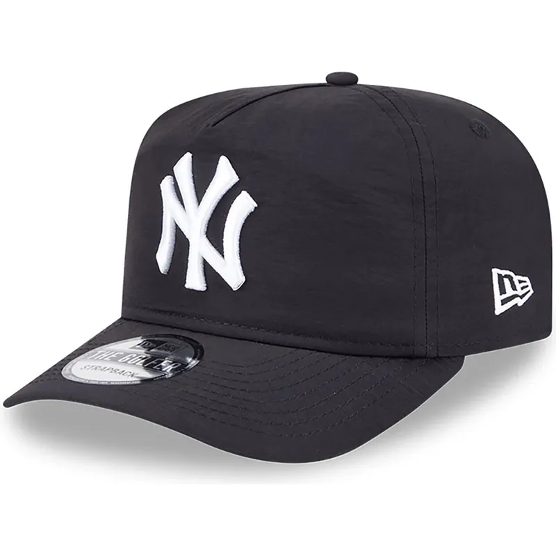 cappellino-curvo-nero-regolabile-golfer-everyday-nylon-dei-new-york-yankees-mlb-di-new-era