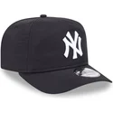 cappello-curvo-nero-regolabile-golfer-everyday-nylon-dei-new-york-yankees-mlb-di-new-era