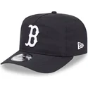 cappello-curvo-nero-regolabile-golfer-everyday-nylon-dei-boston-red-sox-mlb-di-new-era