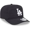cappellino-curvo-nero-regolabile-golfer-everyday-nylon-dei-los-angeles-dodgers-mlb-di-new-era