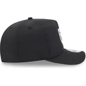 schwarze-verstellbare-golfer-everyday-nylon-kappe-mit-gebogenem-schirm-der-las-vegas-raiders-nfl-von-new-era
