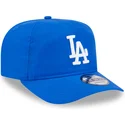 verstellbare-blaue-gebogene-golfer-everyday-nylon-kappe-der-los-angeles-dodgers-mlb-von-new-era