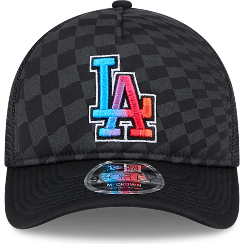 sort-trucker-cap-9forty-m-crown-a-frame-gradient-raceway-fra-los-angeles-dodgers-mlb-fra-new-era