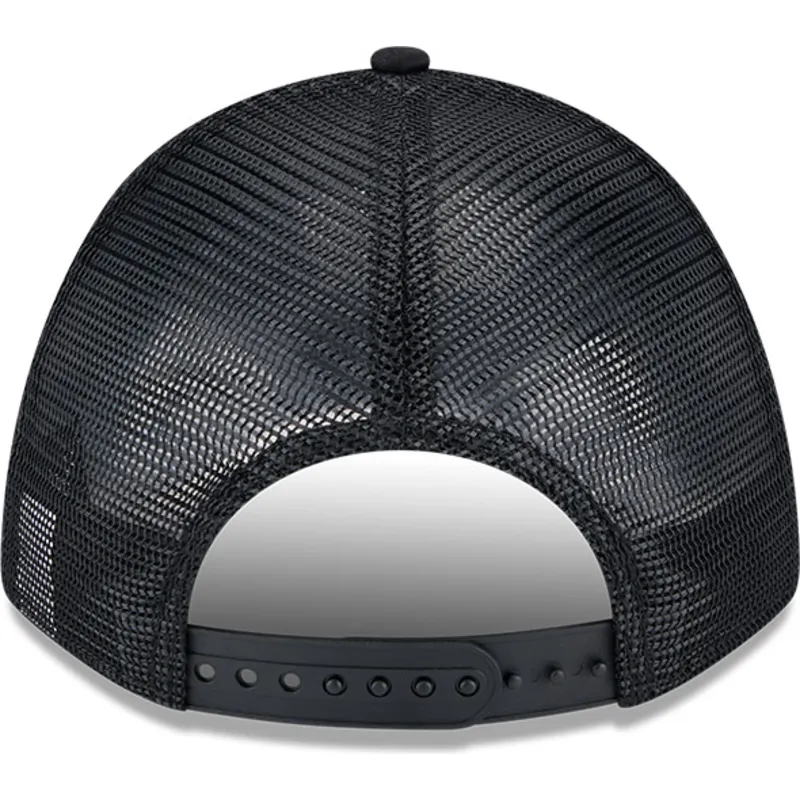 schwarze-trucker-kappe-9forty-m-crown-a-frame-gradient-raceway-los-angeles-dodgers-mlb-von-new-era