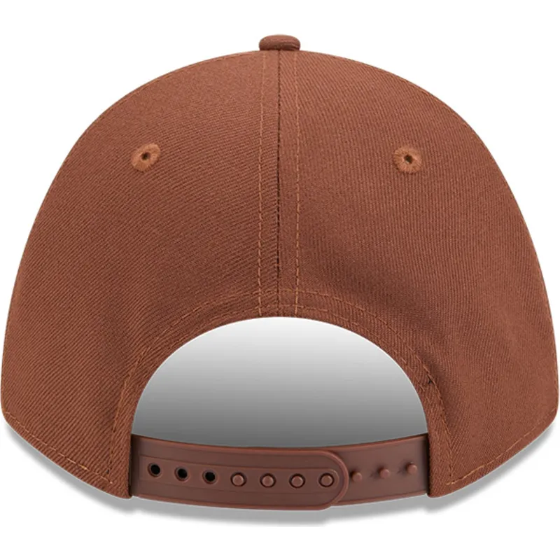 brazowa-czapka-z-zakrzywionym-daszkiem-snapback-9forty-m-crown-a-frame-motorsport-nascar-od-new-era