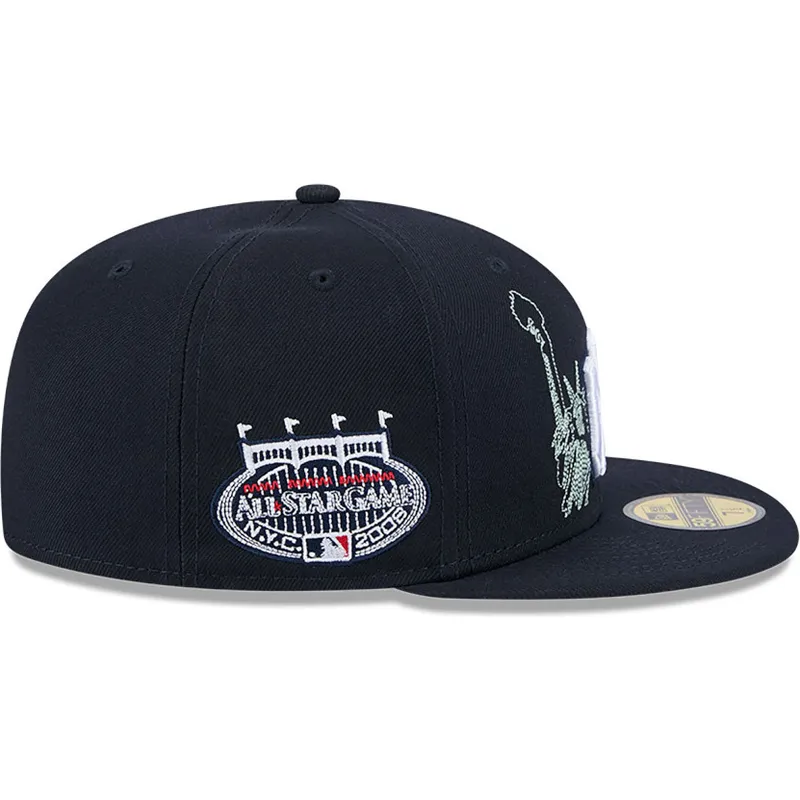 cappello-piatto-blu-navy-chiuso-59fifty-state-stitch-dei-new-york-yankees-mlb-di-new-era