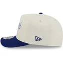 cappello-snapback-bianco-e-blu-con-visiera-curva-golfer-team-scribble-dei-los-angeles-dodgers-mlb-di-new-era