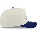 weisse-und-blaue-gebogene-snapback-kappe-golfer-team-scribble-der-los-angeles-dodgers-mlb-von-new-era