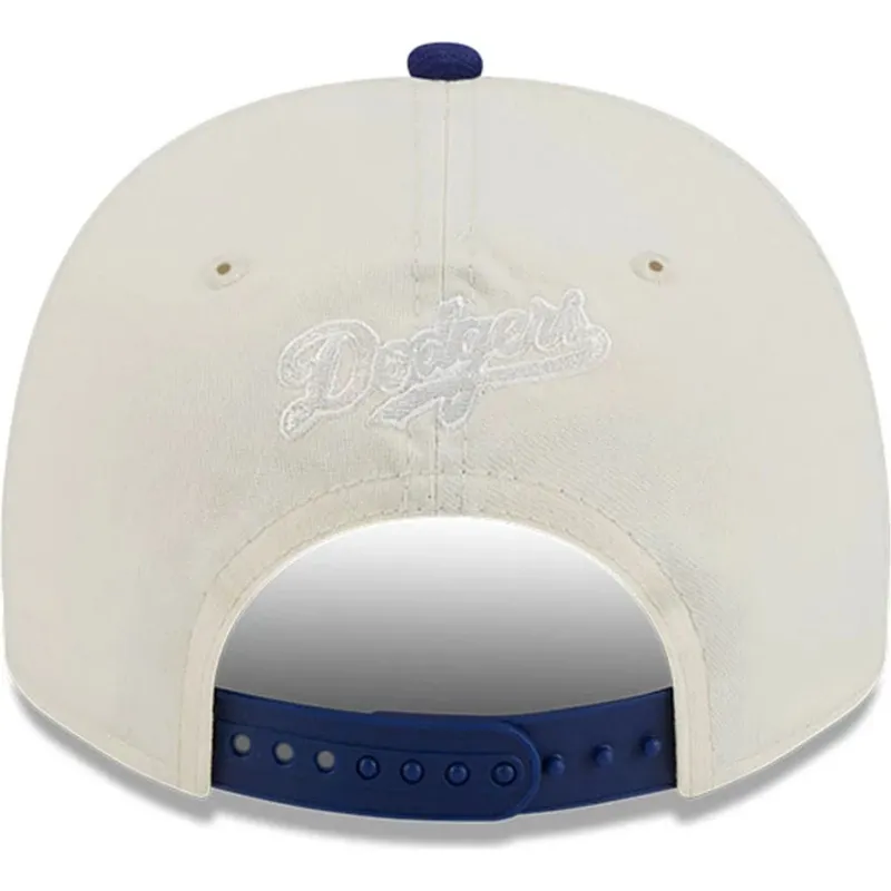 new-era-los-angeles-dodgers-mlb-golfer-team-scribble-vit-och-bla-snapback-bojd-keps