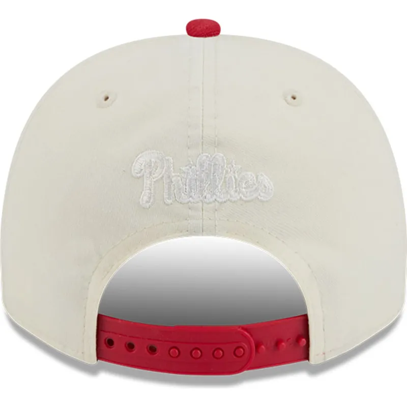 cappellino-visiera-curva-bianco-e-rosso-snapback-golfer-team-scribble-di-philadelphia-phillies-mlb-di-new-era